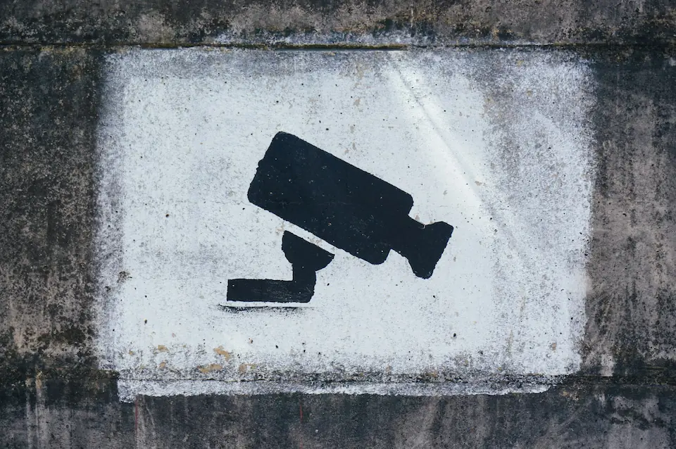 Graffiti of a camera.